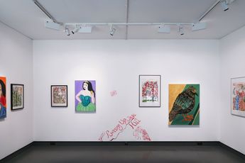 Contemporary art exhibition Julia Long Running Up That Hill at Tabula Rasa Gallery London United Kingdom