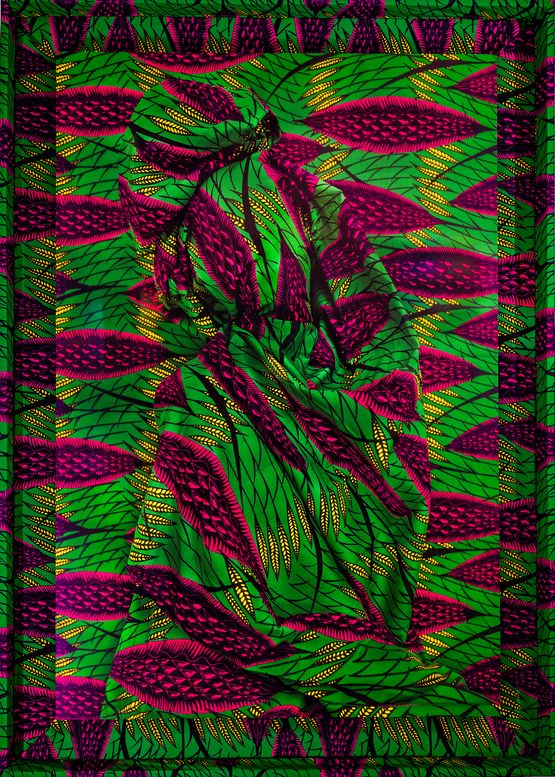 Magenta Leaves by Alia Ali contemporary artwork Photography