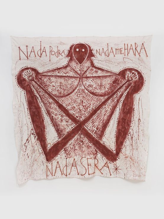 Nada Podra Nada me Hara Nada Sera by Jose Bedia contemporary artwork Painting
