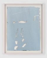 Robert Walser by Roger White contemporary artwork painting works on paper