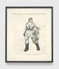 Untitled Crumb Hanging on Womans Leg by R. Crumb contemporary artwork Drawing
