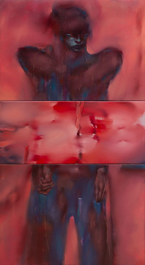 Victorious oedipus by Theo Viardin contemporary artwork Painting