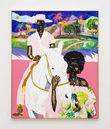 Me you and Druid Hill Park by Zeh Palito contemporary artwork painting