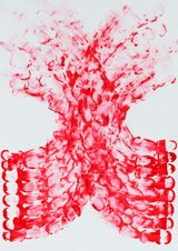 Spurt by William Mackrell contemporary artwork works on paper