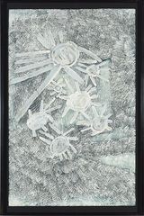 Lines by Nyapanyapa Yunupiu contemporary artwork painting