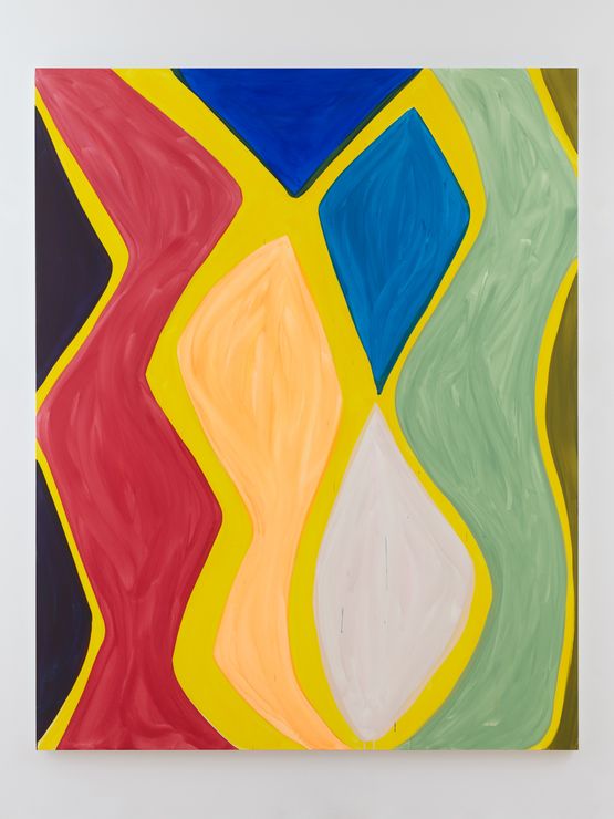Heads Over Heels by Marina Adams contemporary artwork Painting