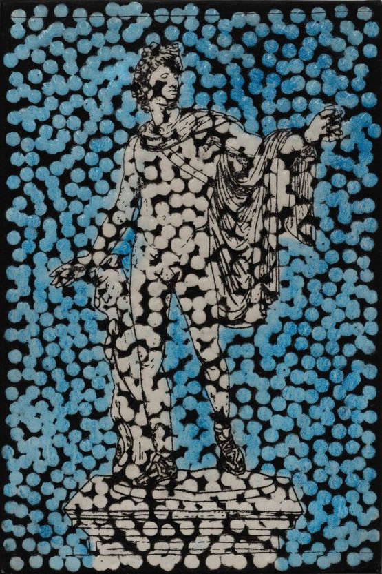 Untitled TONTBTU by Daniel Boyd contemporary artwork Painting