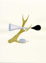 Antlers 1 by Klega contemporary artwork painting