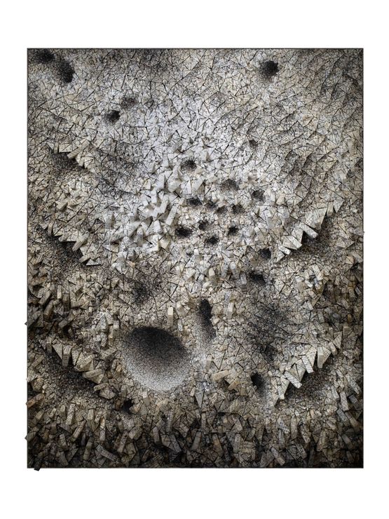 Aggregation 19-JA002 by Chun Kwang Young contemporary artwork Works on Paper