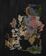 Flowers in the Night I by Chanakya School contemporary artwork sculpture textile