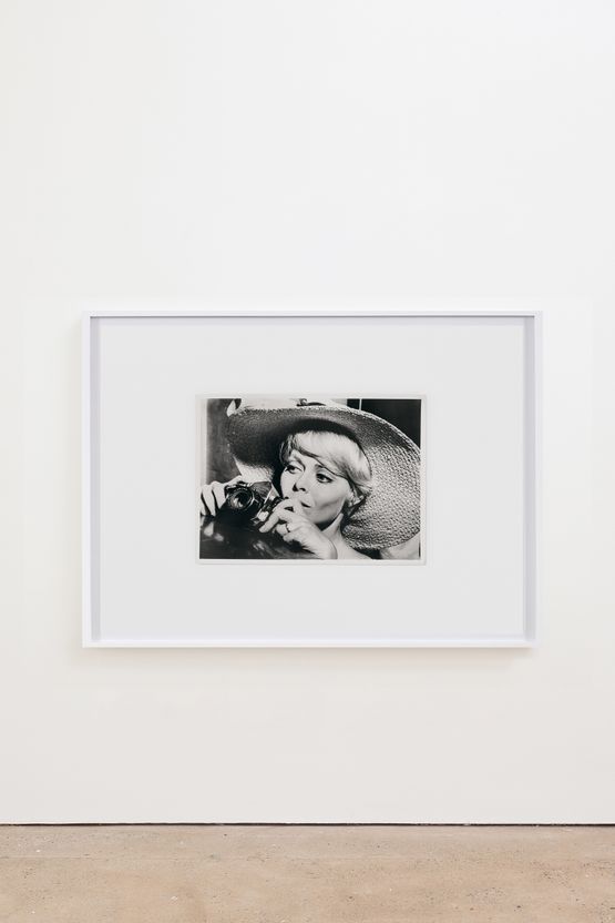 Woman With A Camera 1967 by Anne Collier contemporary artwork Photography