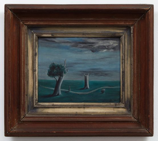 Winding Road by Gertrude Abercrombie contemporary artwork Painting