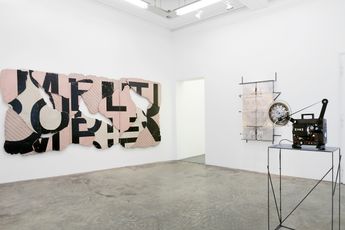 Contemporary art exhibition Ivan Argote Deep Affection at Perrotin Paris Marais France