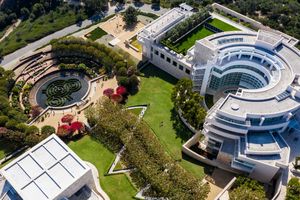 The Getty Center contemporary art institution in Los Angeles United States