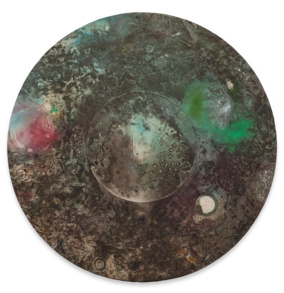 The good the true and the beautiful by Lucy Dodd contemporary artwork Painting