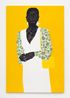 Monstera Leaf Sleeves by Amoako Boafo contemporary artwork Painting