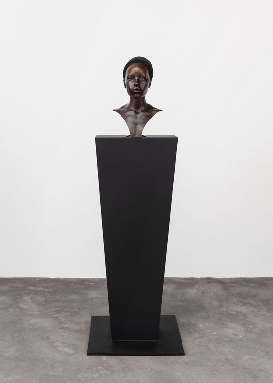A Map of the Crown Nefertiti Coil by Tavares Strachan contemporary artwork Sculpture