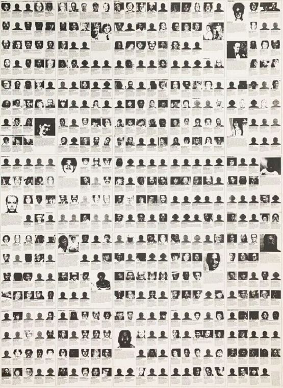 Untitled Death by Gun by Felix Gonzalez-Torres contemporary artwork Works on Paper