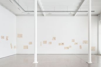 Contemporary art exhibition Richard Tuttle Nothing at Galerie Greta Meert Brussels Belgium