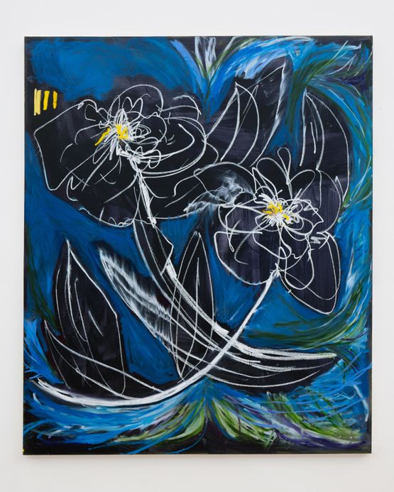 Footsteps in the Dark by Codi Barbini contemporary artwork Painting