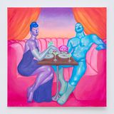 Intermission by Justin Yoon contemporary artwork painting works on paper