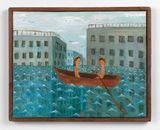 Sea in the city by Masao Nakahara contemporary artwork painting