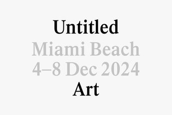 Contemporary art exhibition Untitled Art Miami Beach 2024 at JARILAGER Gallery Cologne Germany
