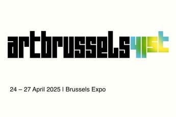 Contemporary art exhibition Art Brussels 2025 at Dep Art Gallery Milan Italy