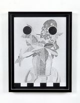 Still Life After Braque by Laith Mcgregor contemporary artwork drawing works on paper