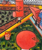 HS-Platz by Marcus Weber contemporary artwork painting