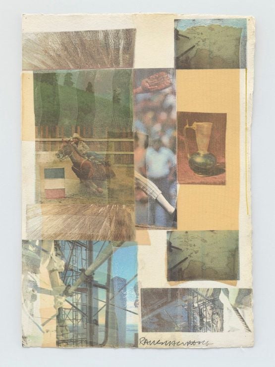 Arcanum IV by Robert Rauschenberg contemporary artwork Works on Paper