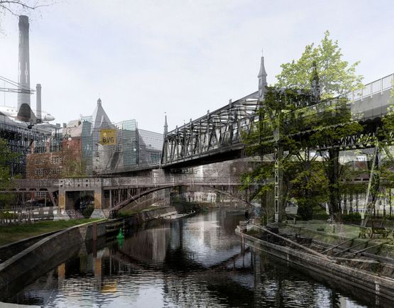 Mockernbrucke Berlin 19052023 by Michael Wesely contemporary artwork Photography