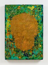 Yellow Flowers Stand Proudly Against the Golden Wind by Su Meng-Hung contemporary artwork painting