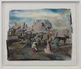 Silk Road 7 by Chen Nong contemporary artwork mixed media