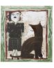 Party Clothes RW and hat by Rose Wylie contemporary artwork Print