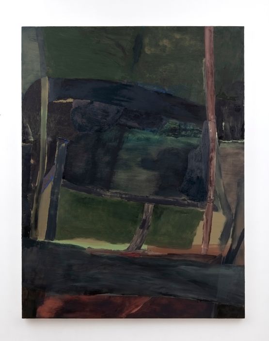 More Wall on Water by Biraaj Dodiya contemporary artwork Painting