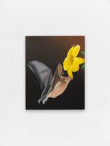 Quiet friend who has come so far by Rodrigo Hernandez contemporary artwork painting