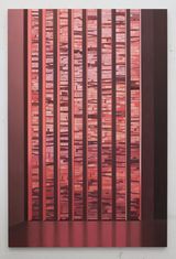 Interior with a Large Window Sunset Strip by Paul Winstanley contemporary artwork painting