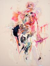 The Gate by Araminta Blue contemporary artwork painting