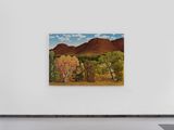 Landscape Effect with Parade of Trees in Dry Creek Bed by Max Berry contemporary artwork painting