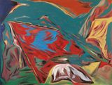 Afterimage by Brian Fahlstrom contemporary artwork painting