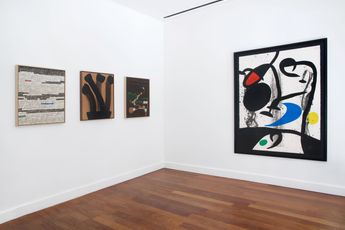 Contemporary art exhibition Group Exhibition Constellation Miro at Alzueta Gallery Paris France