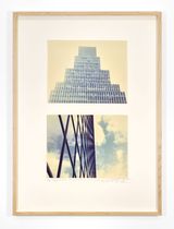 Ziggurat Skyscraper N.Y. Two-Way Mirror Bldg The Hague by Dan Graham contemporary artwork photography