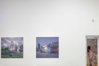 Contemporary art exhibition Miti Ruangkritya A Convenient Sunset  A Convenient Holdup at BANGKOK CITYCITY GALLERY Thailand