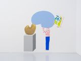 Viewer by Peter McDonald contemporary artwork painting