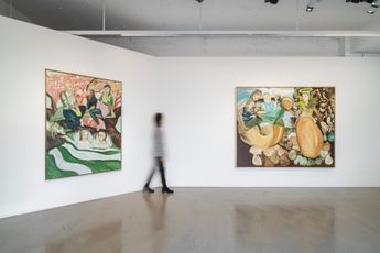 Contemporary art exhibition Rosa Loy Lucky Days at Gallery Baton Seoul South Korea