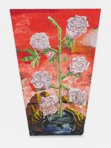 Roses and red by Ken Taylor contemporary artwork painting