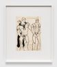 Untitled Preparatory Drawing from Kake vol. 7 - Tea Room Odyssey by Tom of Finland contemporary artwork Works on Paper