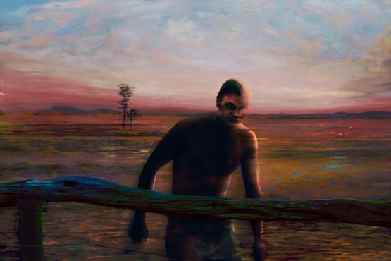 Fence Boy by Tracey Moffatt contemporary artwork Print