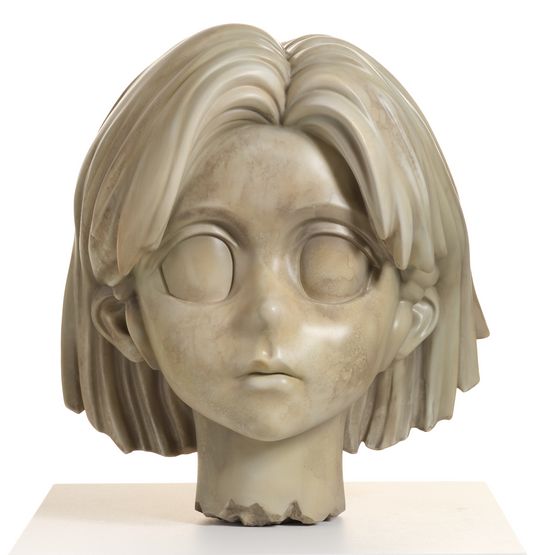 Head Statue by Aokizy contemporary artwork Sculpture